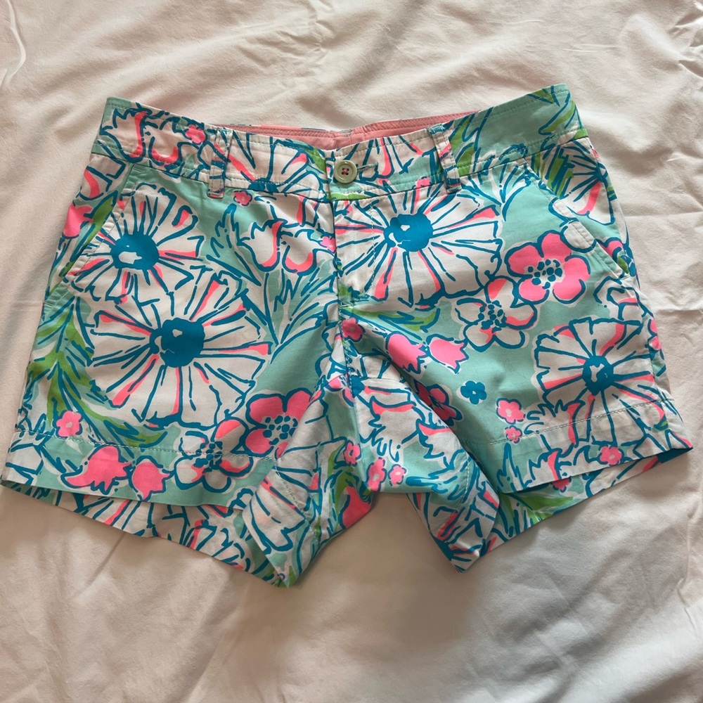 Lilly Pulitzer shorts “Splish Splash” size 4